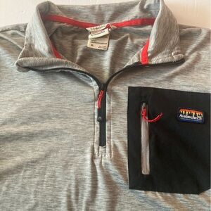 Avalanche SZ XL Men’s long sleeve Gray Pullover with Black  zippered Pocket